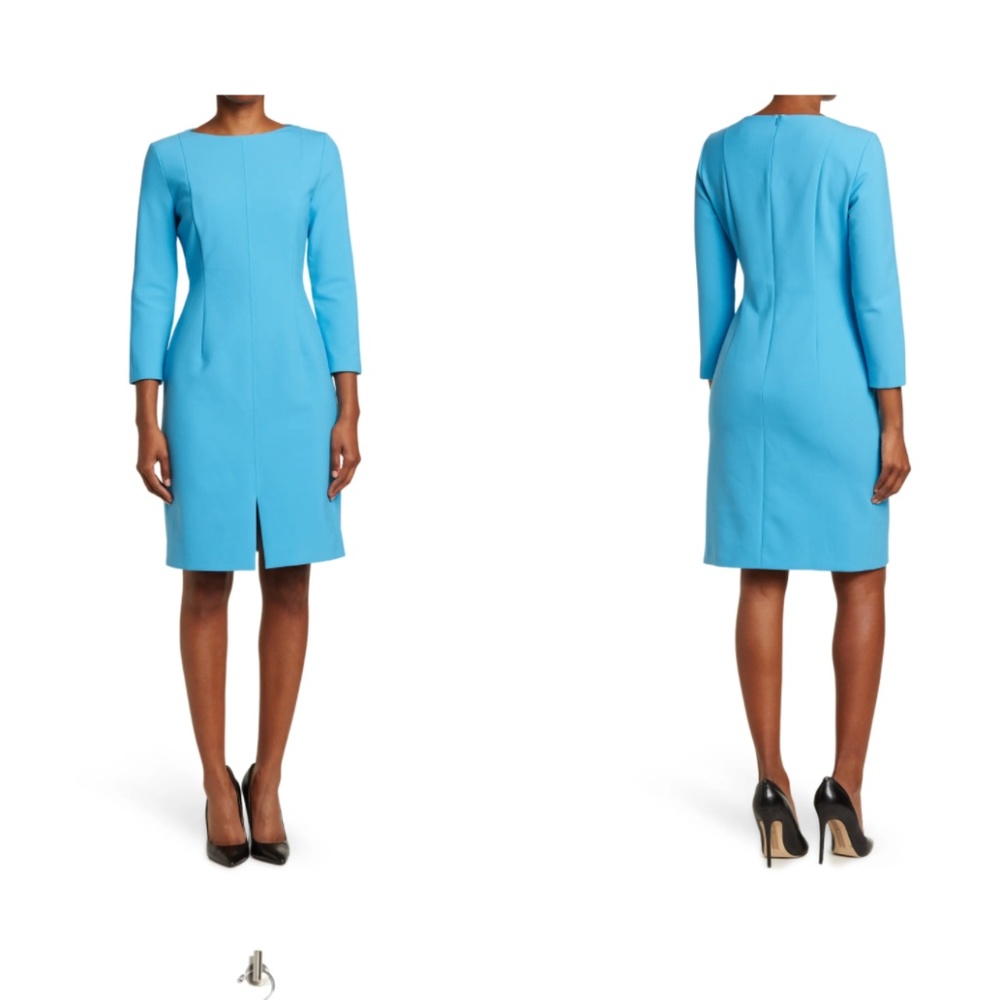 BOSS Hugo Boss--NWT--Doteta Long Sleeve Sheath Dress